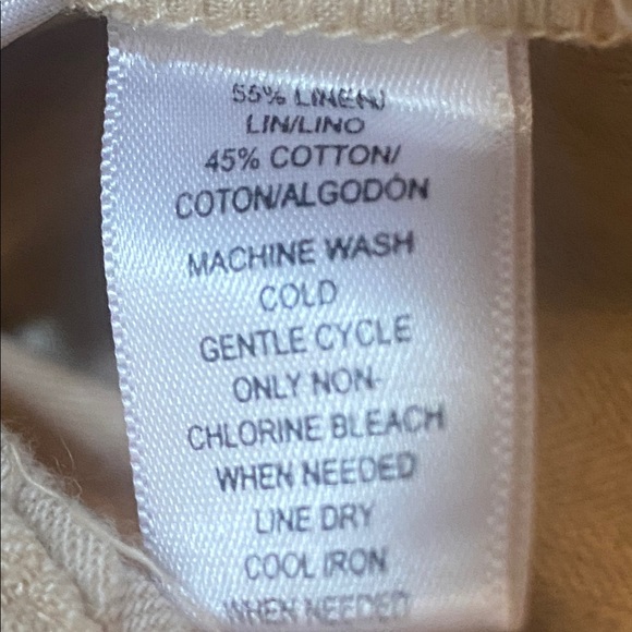 NWT Ann Taylor LOFT Linen Safari Belted Shorts - Picture 5 of 7